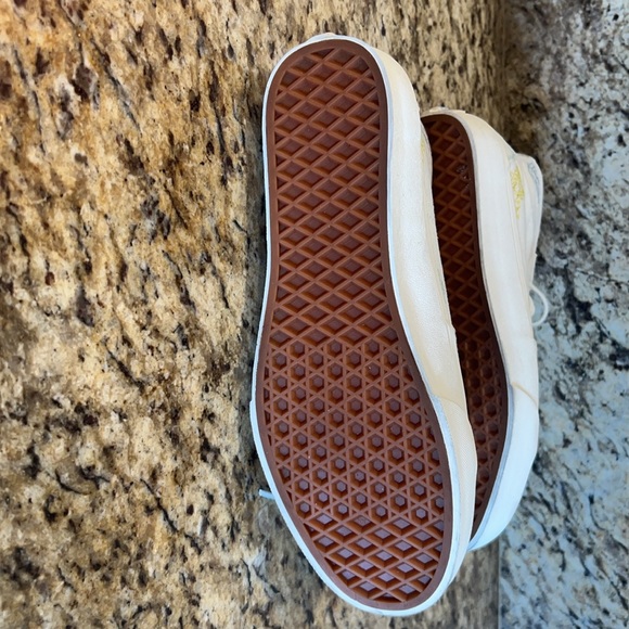 Vans Women’s Blossom Sk8- Hi Tapered Linen Trainers Sz 9.5 New Without Box/tags - Picture 11 of 12